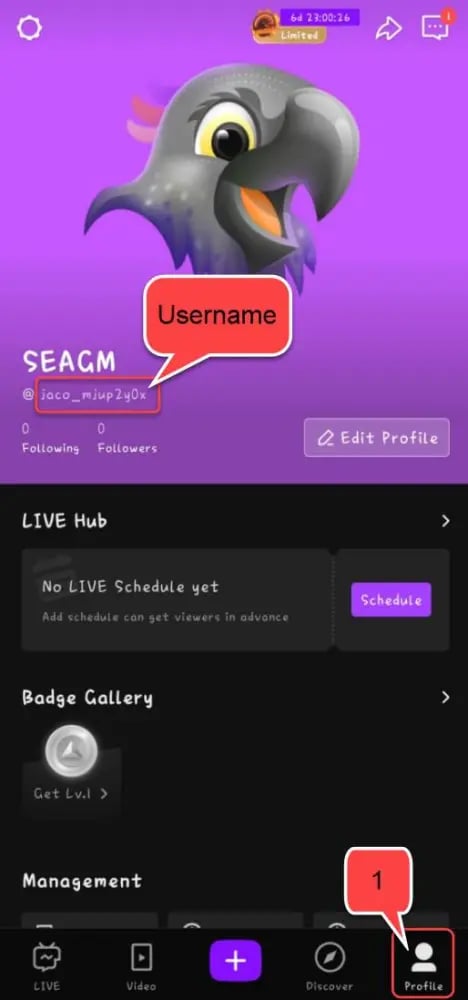 How to find your Jaco Chat UID