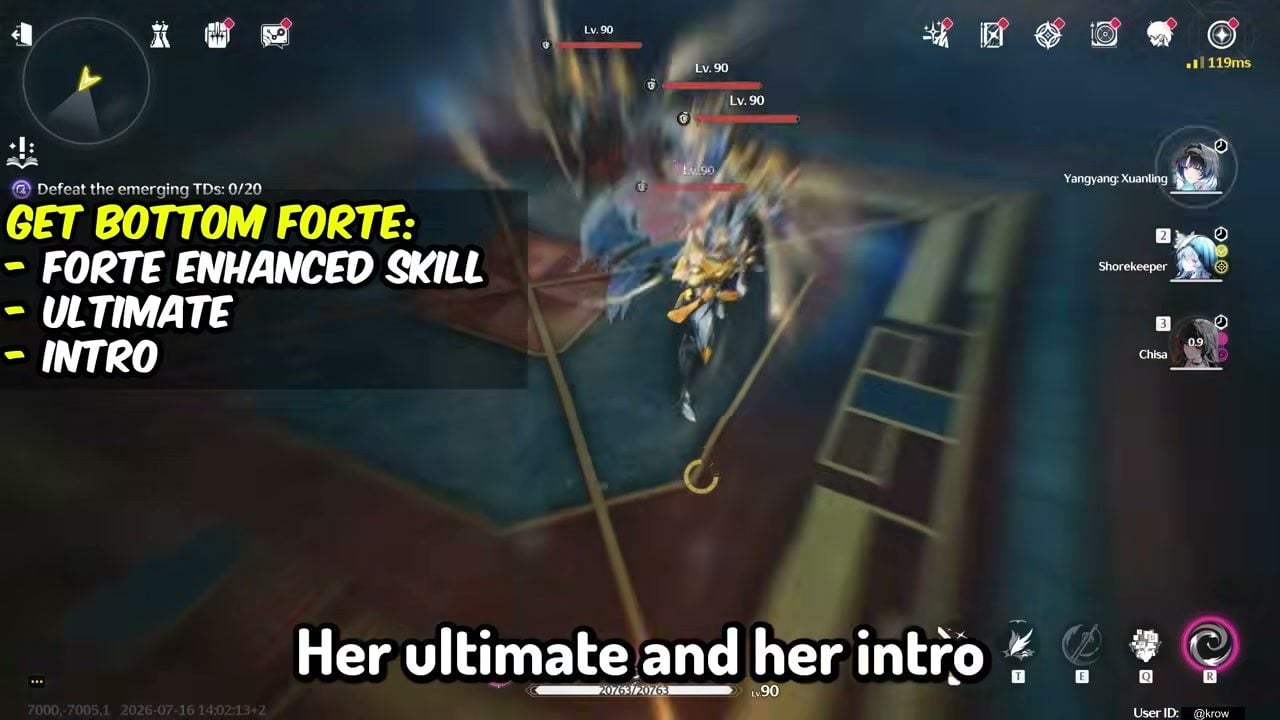 Yangyang Xuanling Forte sources Enhanced Skill Ultimate Intro
