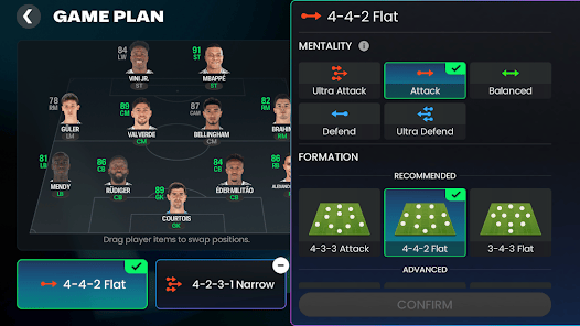 Google Play Store-Seite mit dem eigenständigen Download der EA Sports FC Mobile Limited Beta