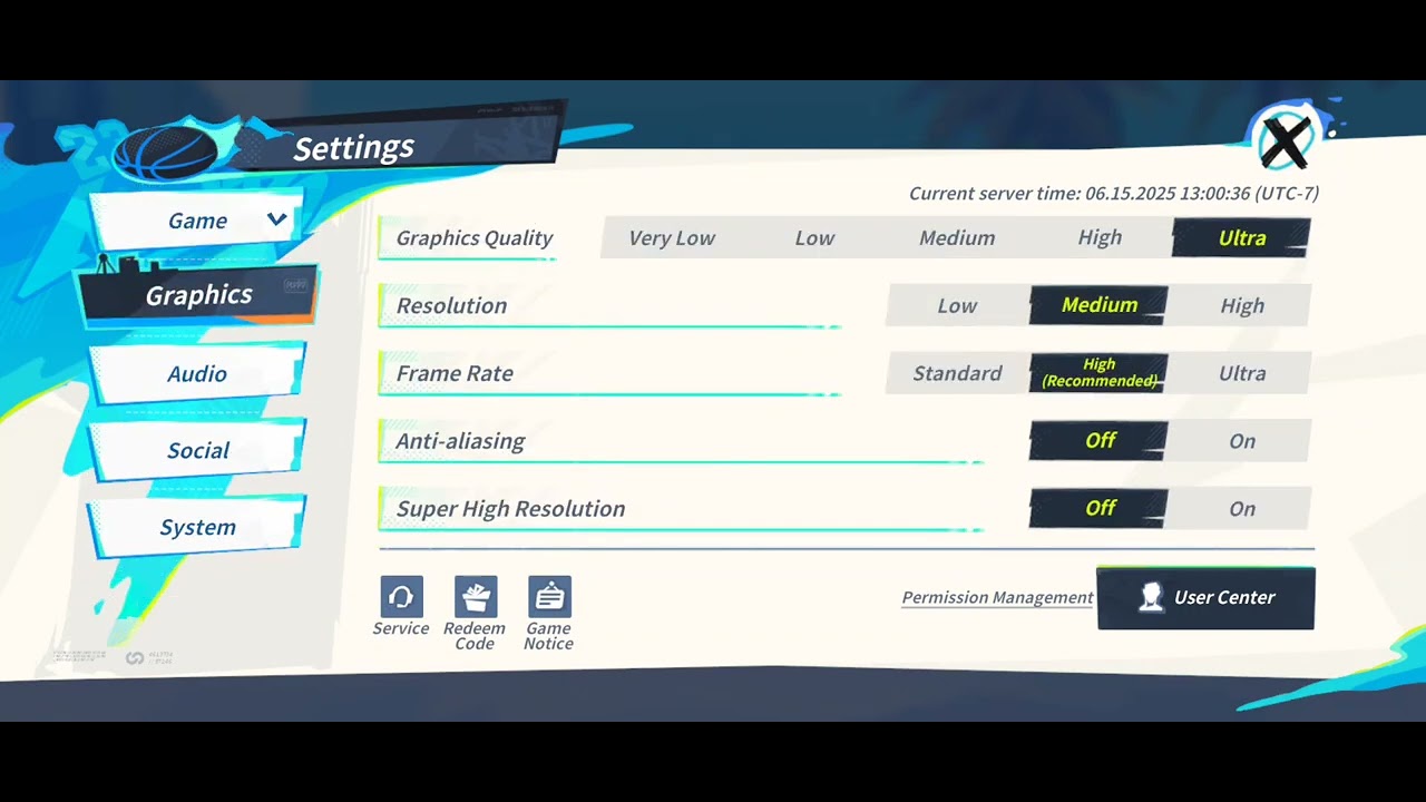 Dunk City Dynasty audio settings menu highlighting sound sliders