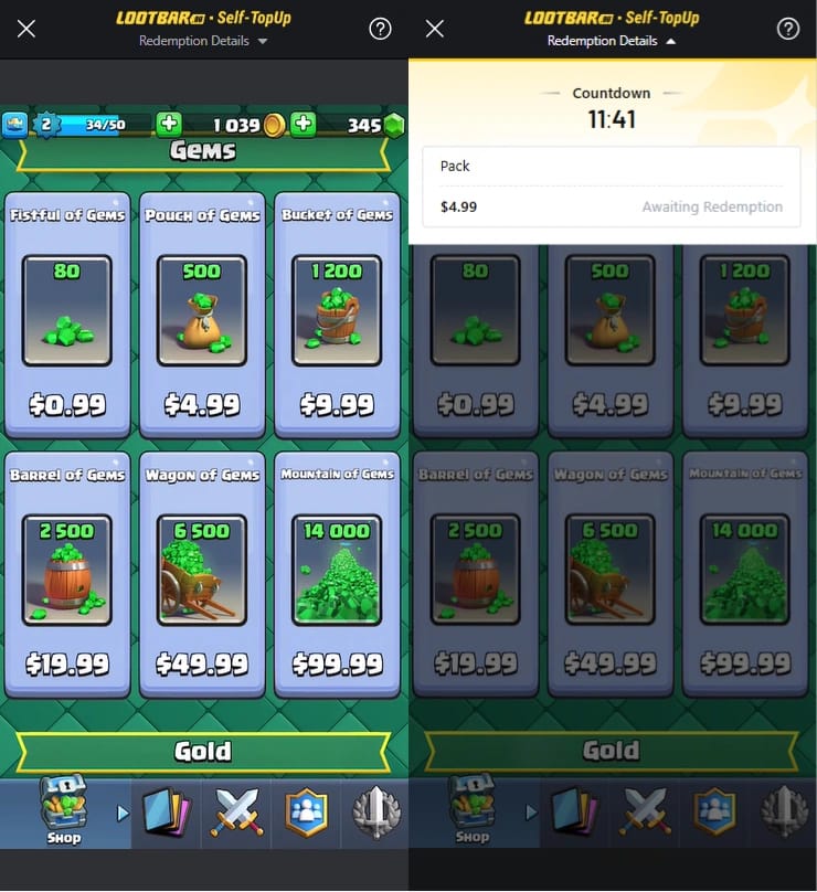 Anleitung für eine sichere Aufladung von Clash Royale Juwelen