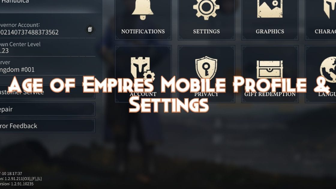 Bildschirm zur Kontoverknüpfung in Age of Empires Mobile von Gast- zu Google-Login