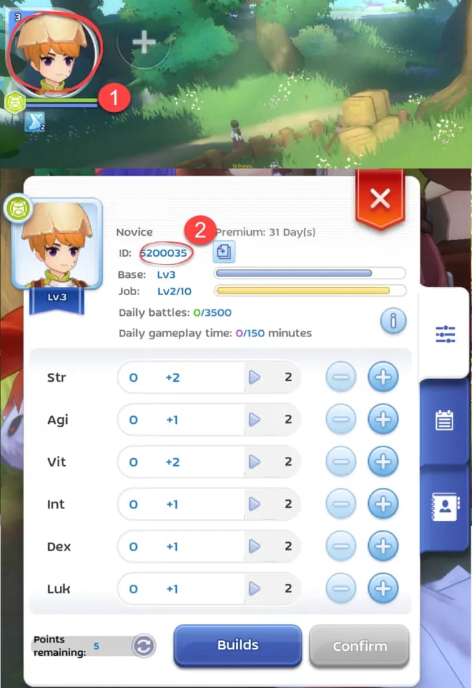 Cara mencari UID Ro Star anda