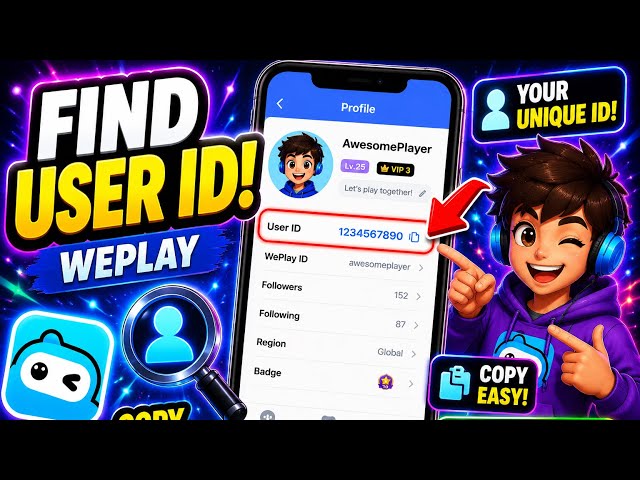 Cómo encontrar tu UID de Weplay
