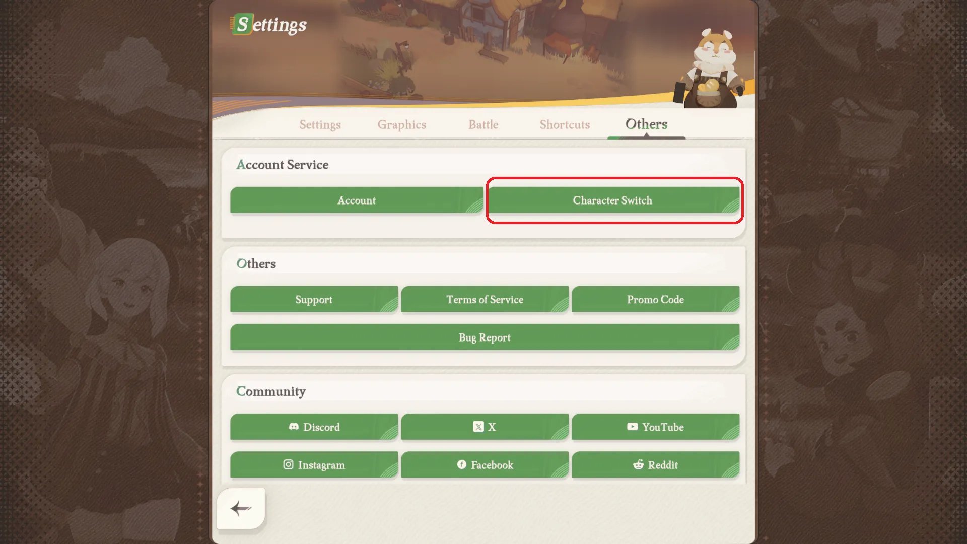 AFK Journey account settings showing numeric player ID
