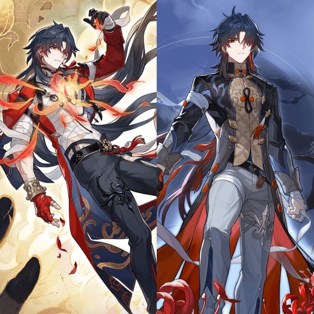 Vergelijking van Blade en Mortenax Blade in Honkai: Star Rail