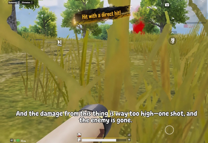Panzerfaust damage demo