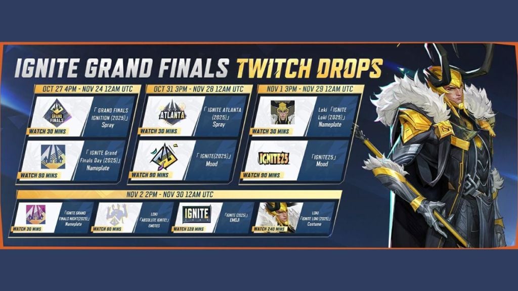 Twitch Drops campaign inventory showing unlocked game code