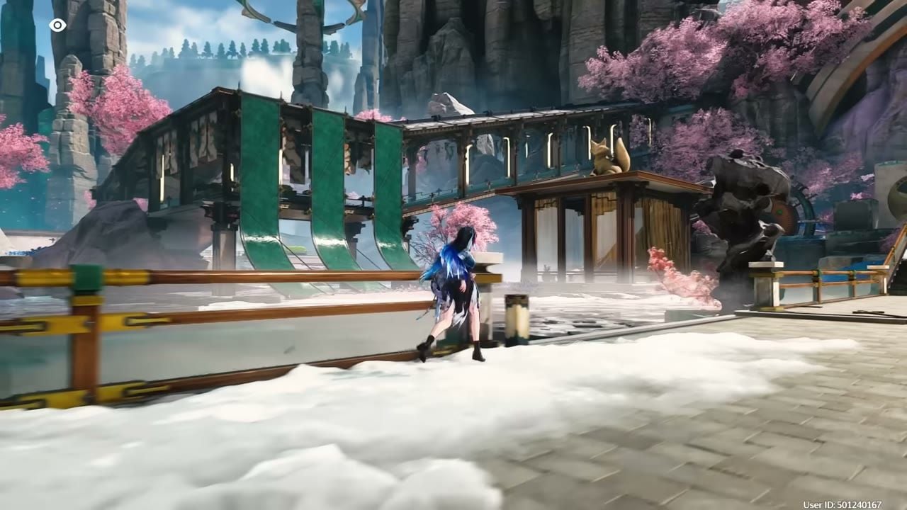 鸣潮最佳画质桥梁薄雾风景