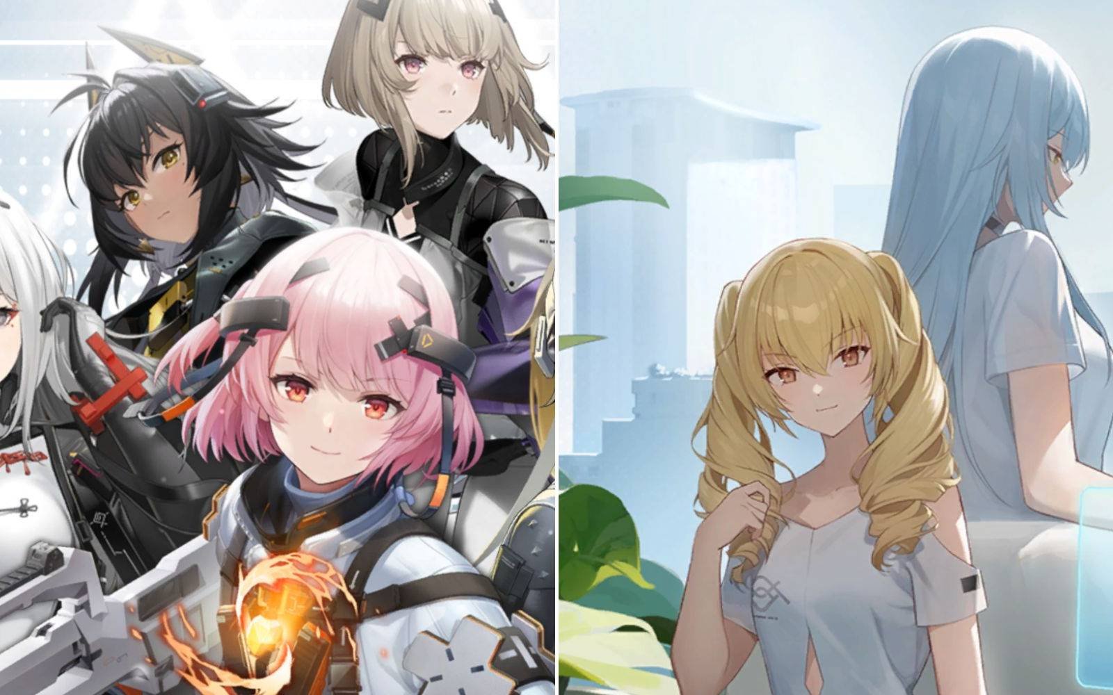 Snowbreak banner pull screen showing operative recruitment chits