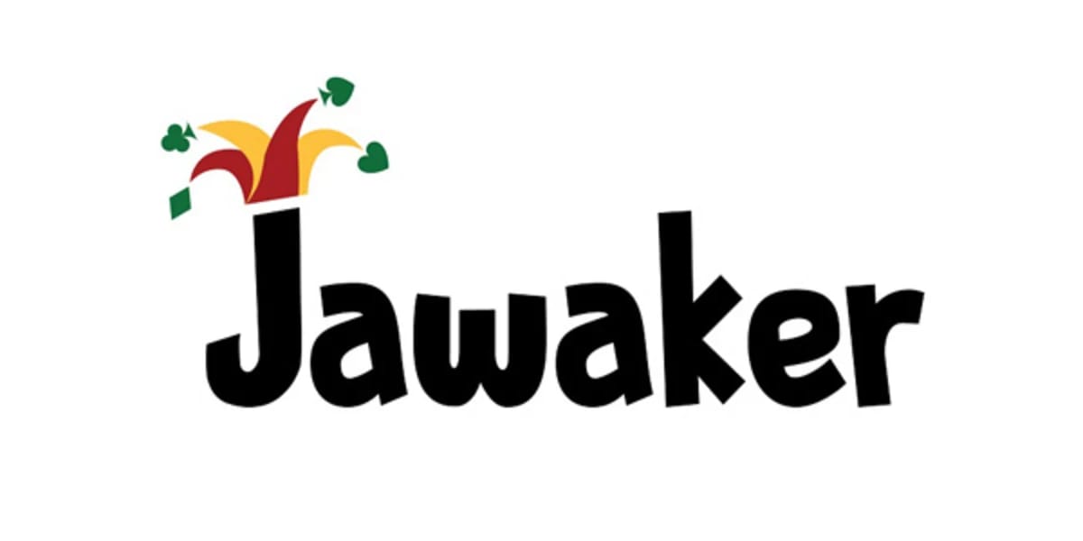 Jawaker 代幣券結帳頁面，顯示 USDT 支付選項與網路詳細資訊