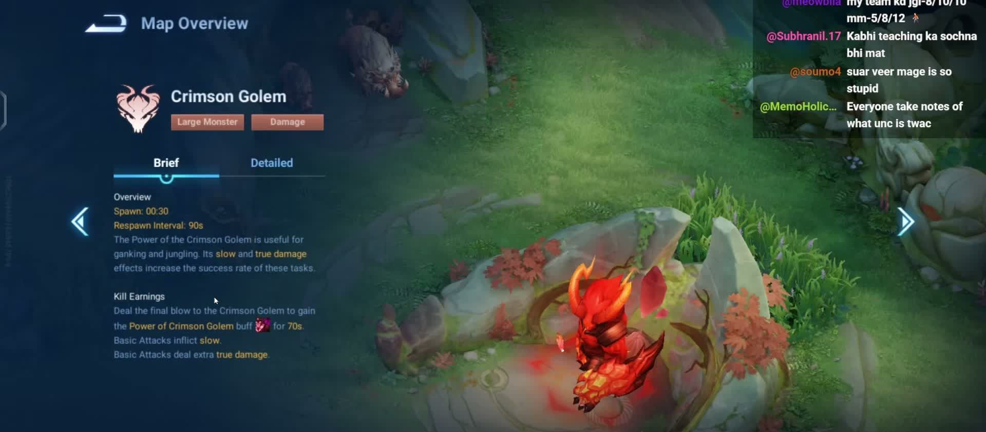 Honor of Kings Karten-Guide Purpur-Golem roter Buff absoluter Schaden