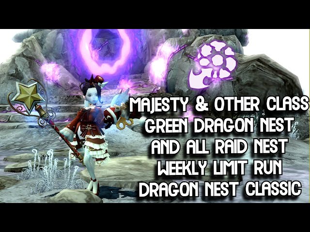 Dragon Nest M 8-Spieler-Raid-Kampf mit Bossmechaniken und Partikeleffekten