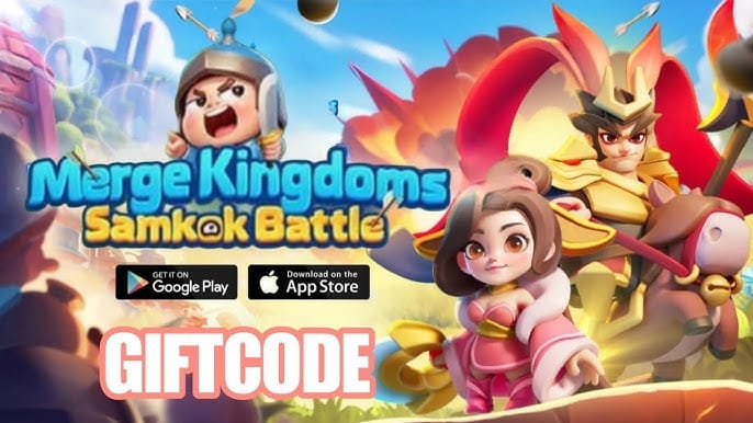 Экран ввода подарочного кода Merge Kingdoms Gold