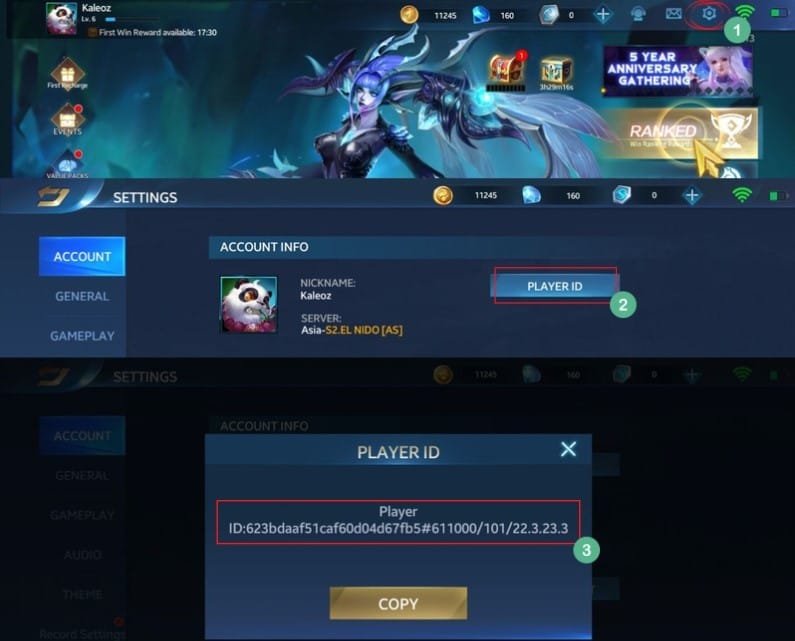 Heroes Evolved Tokens in-game Help Center interface for payments support