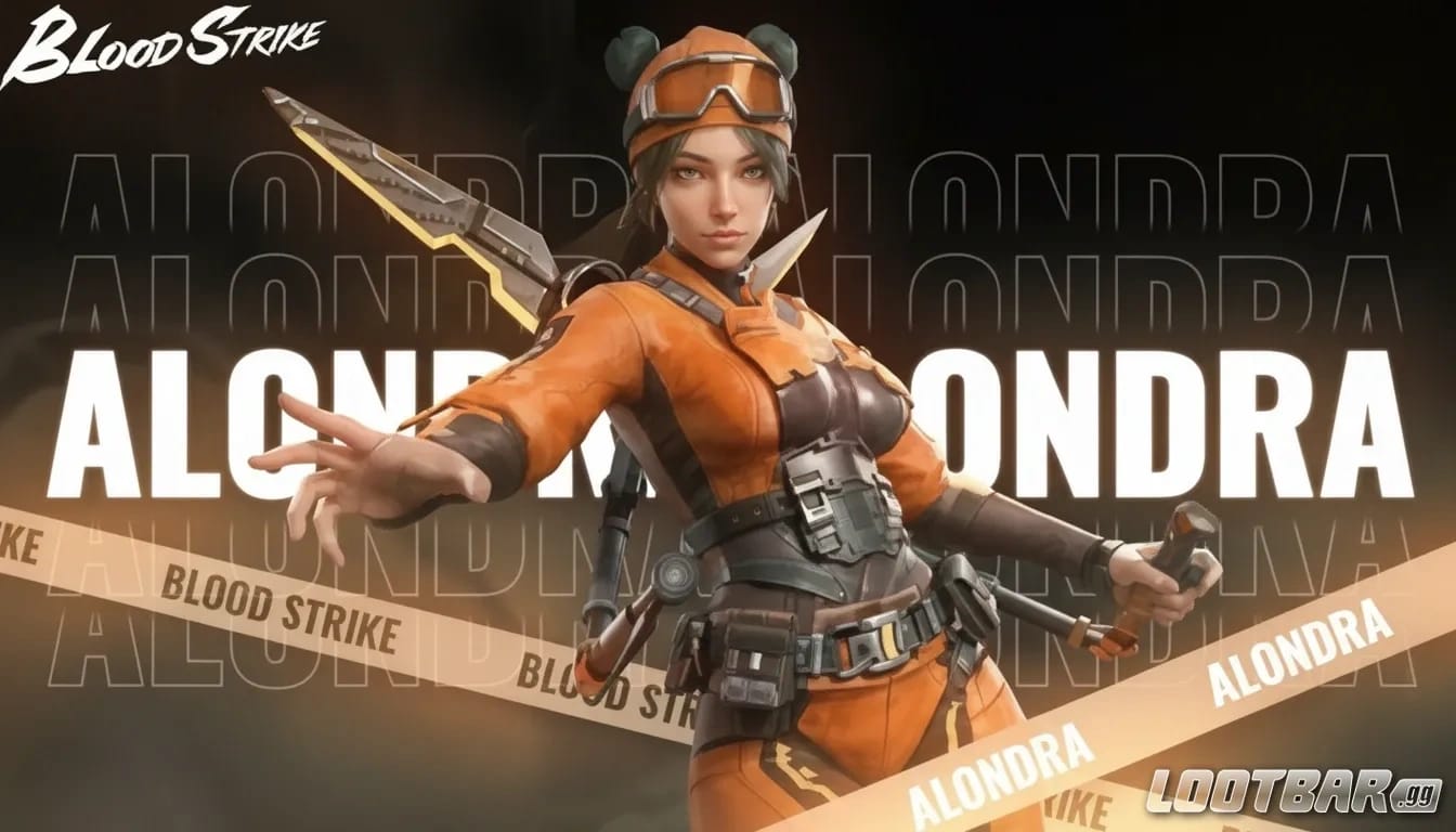 Blood Strike Alondra class character artwork